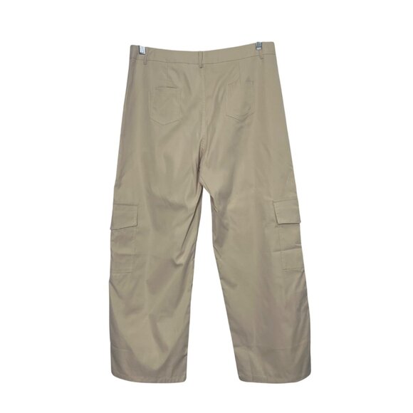 Hengsheng Jeans Izuria Cargo Pants Womens 1XL Tan New WOT - Picture 2 of 10